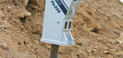 Fx225 Large Series rock breaking hammers from Furukawa / FRD are available in a variety of mounting configurations & are designed to tackle the most difficult of construction & excavation projects.
