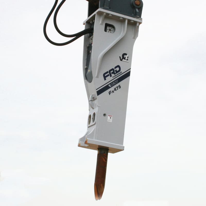 Fx475 Qtv on end of crane | Furukawa FRD