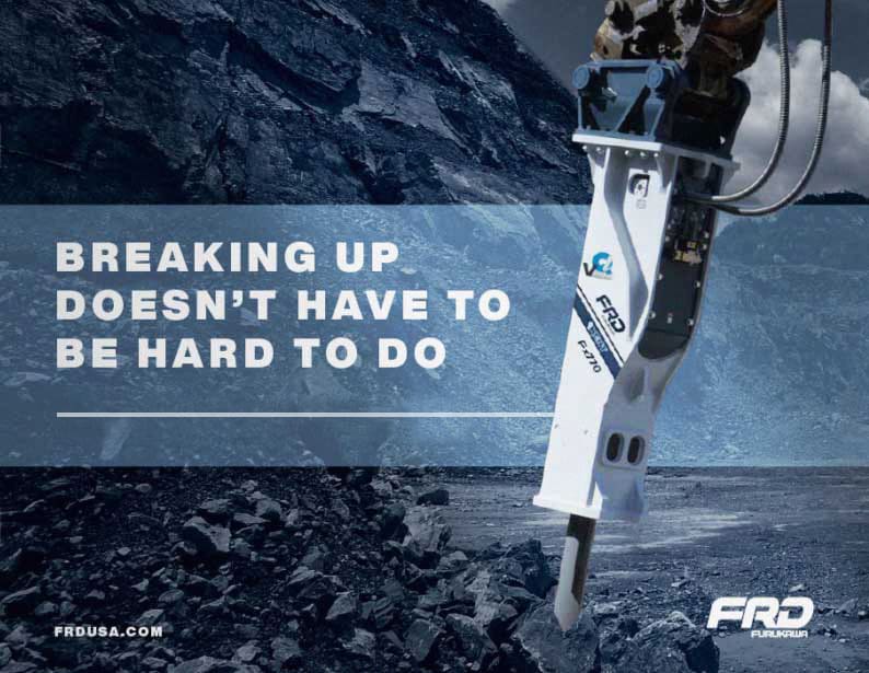 Guide for Hydraulic & Pneumatic Rock Breaker & Rock Breaking Attachments | Furukawa FRD