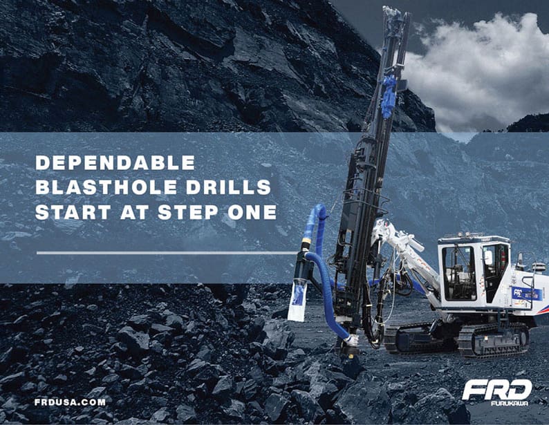 HCR900-ESV Tier IV Top Hammer Drills | Rock Drills | Furukawa FRD