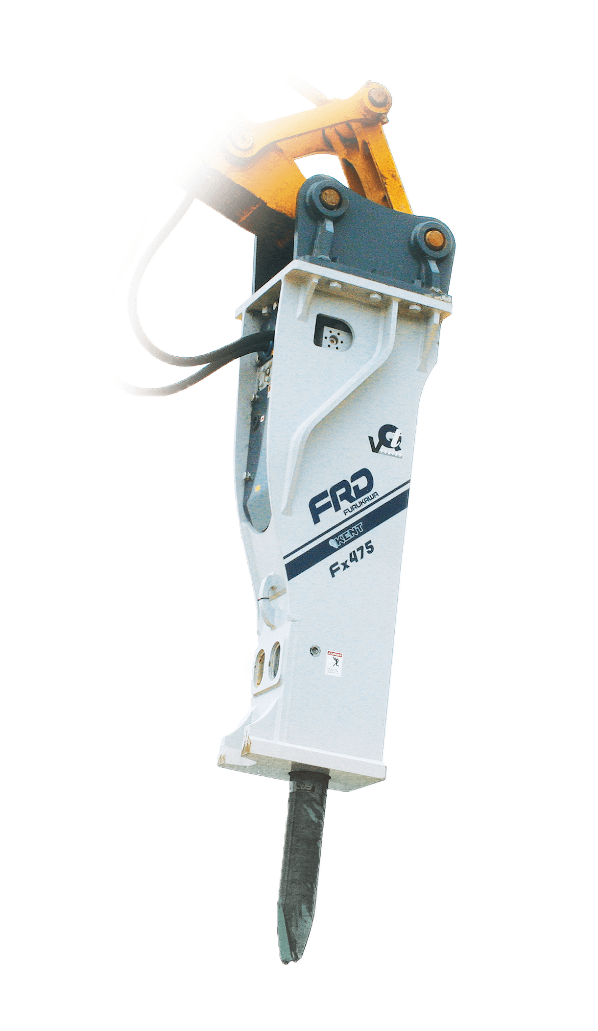 The F & Fx Large Series rock breaking hammers from Furukawa / FRD are available in a variety of mounting configurations & are designed to tackle the most difficult of construction & excavation projects.