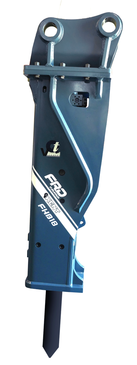 This rock breaking hammer is FRD's fifth-generation breaker, with the Quick Switch Valve as standard & designed for use on excavators in the 15- to 21-ton range.