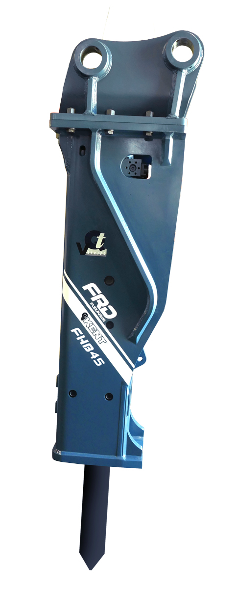 The largest FHB Series breaker, with the Quick Switch Valve as standard and the Smart Stroke System as an option. Excavators in the 39- to 61-ton range are perfect matches for this demolition machine.